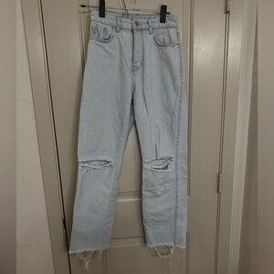 Zara light wash jeans